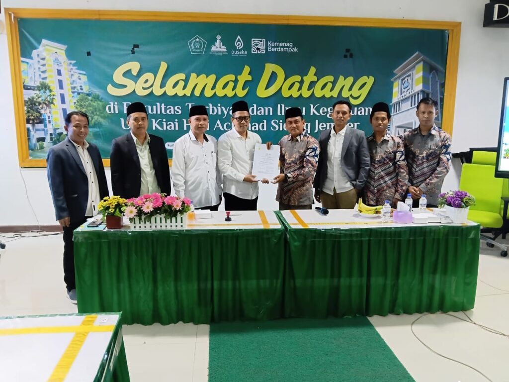 Ingin Tiru Keunggulan, STAI Al Amanah Al-Gontory Jalin Kerja Sama dengan UIN KHAS Jember