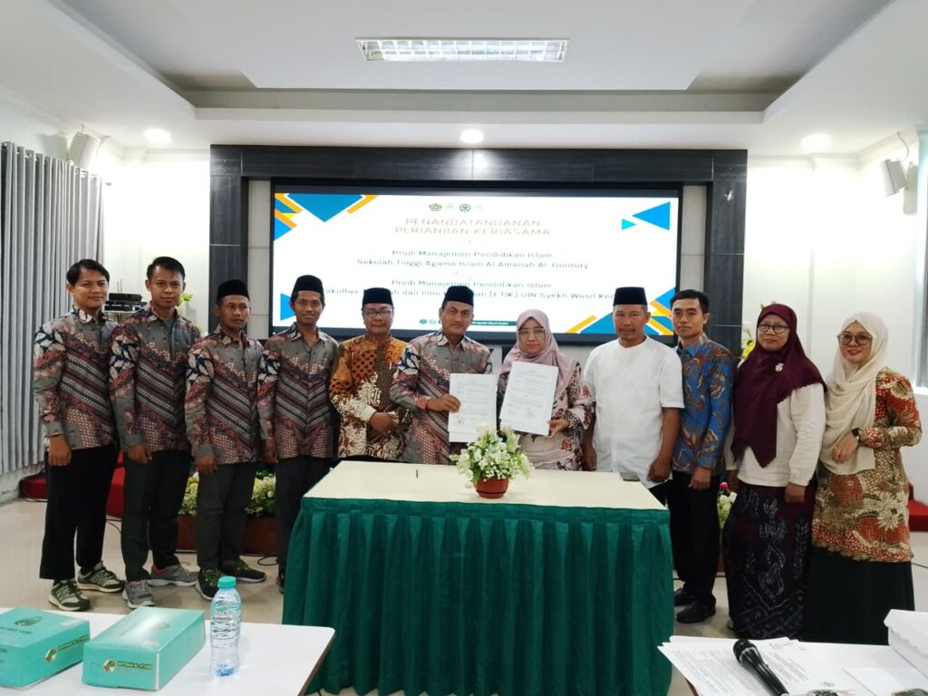 STAI Al Amanah Al-Gontory dan UIN Syekh Wasil Kediri Resmi Jalin MoU dan IA, Sinergi Kembangkan Dua Prodi